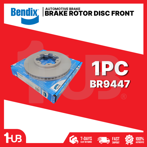 BENDIX BRAKE ROTOR DISC NISSAN URVAN ESTATE (DB-1769GCT) 6 HOLES 2007-14 / URVAN NV350 2015-22 FRONT BR9447 36222 ( 1 PC )
