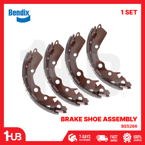 BENDIX BRAKE SHOE KIA PICANTO 2012-17 BS5266 ( 1 SET )