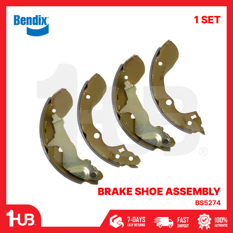BENDIX BRAKE SHOE SUZUKI ERTIGA 2014-18 BS5274 ( 1 SET )