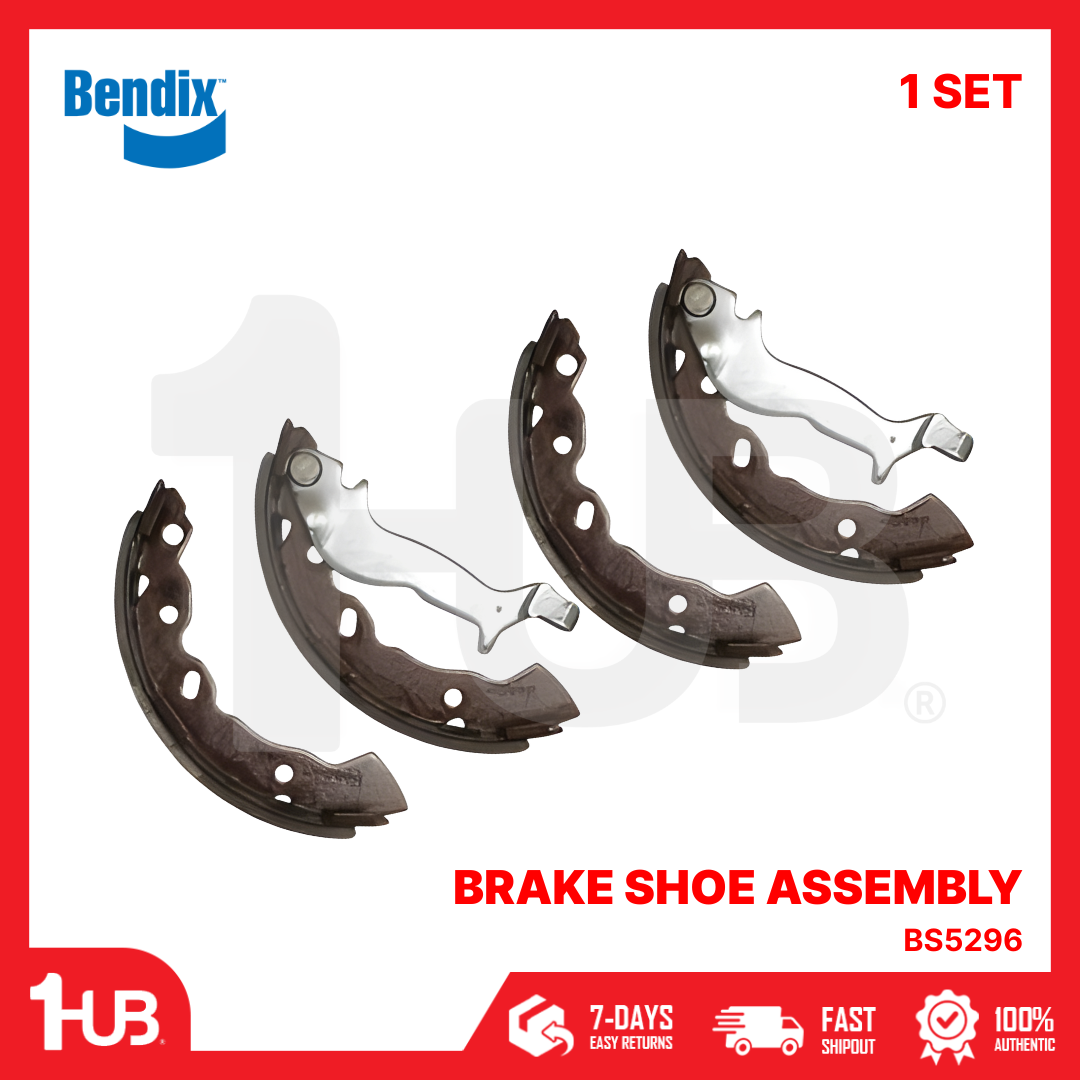 BENDIX BRAKE SHOE HYUNDAI EON 2012-19 BS5296 ( 1 SET )