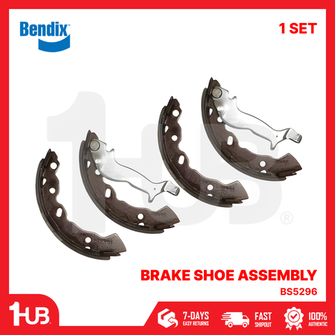 BENDIX BRAKE SHOE HYUNDAI EON 2012-19 BS5296 ( 1 SET )