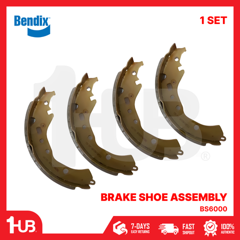 BENDIX BRAKE SHOE TOYOTA COROLLA ALTIS 2008-15 BS6000 DS2389 ( 1 SET )