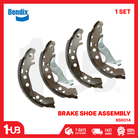 BENDIX BRAKE SHOE SUZUKI CELERIO 2017 BS6014 ( 1 SET )
