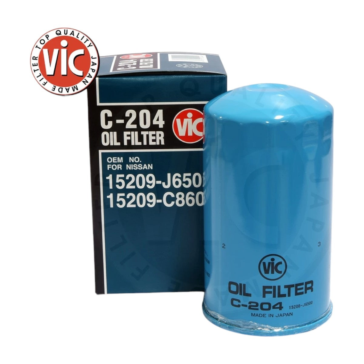 VIC OIL FILTER - SPIN ON NISSAN SAFARI PATROL SD33 6 CYL. C-204 ( 1 PC ...