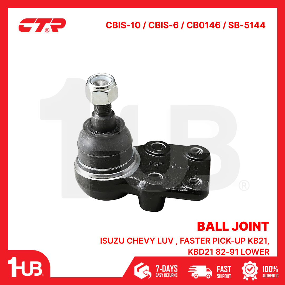 CTR BALL JOINT ISUZU CHEVY LUV , FASTER PICK-UP KB21 , KBD21 82-91 LOWER CBIS-10 / CBIS-6 / CB0146 / SB-5144 ( 1 PC )