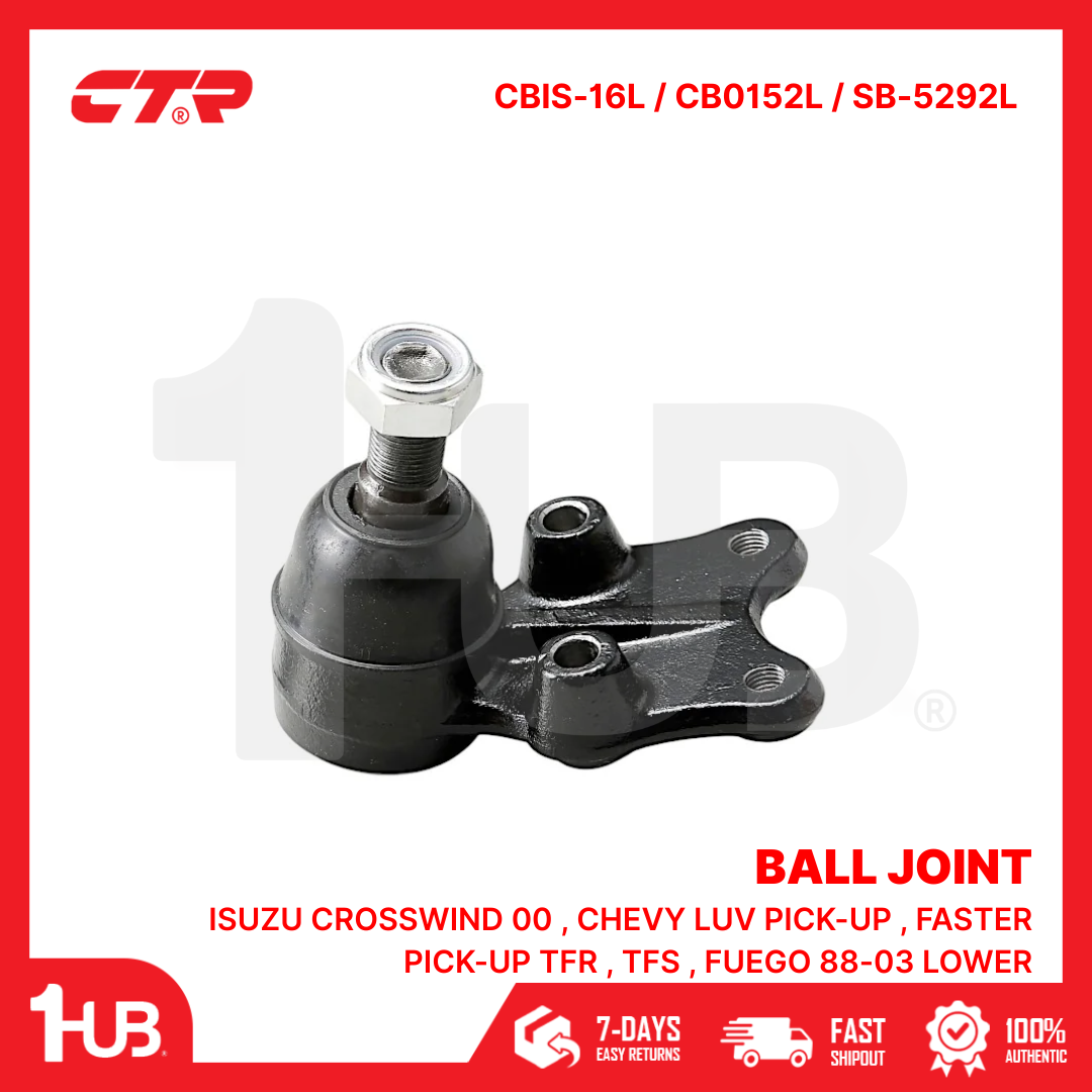CTR BALL JOINT ISUZU HI-LANDER 95-98 LOWER LH 94365-165 CBIS-16L / CB0152L / SB-5292L ( 1 PC )