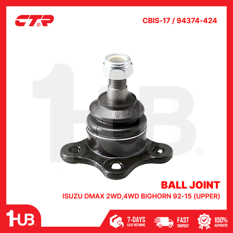 CTR BALL JOINT ISUZU DMAX 2WD,4WD Bighorn 92-15 (UPPER) SB-5311 CBIS-17 / 94374-424 ( 1 PC )