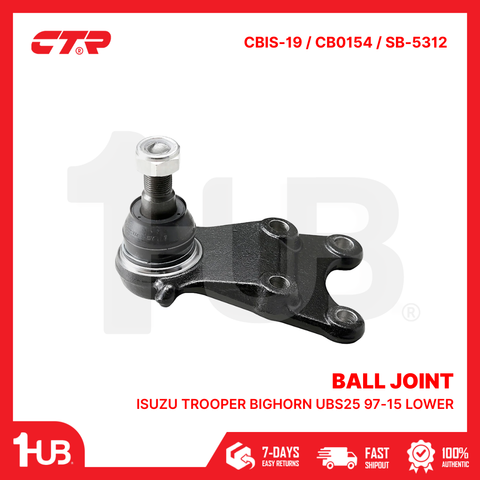 CTR BALL JOINT ISUZU TROOPER BIGHORN UBS25 97-15 LOWER 97103-437 CBIS-19 / CB0154 / SB-5312 ( 1 PC )