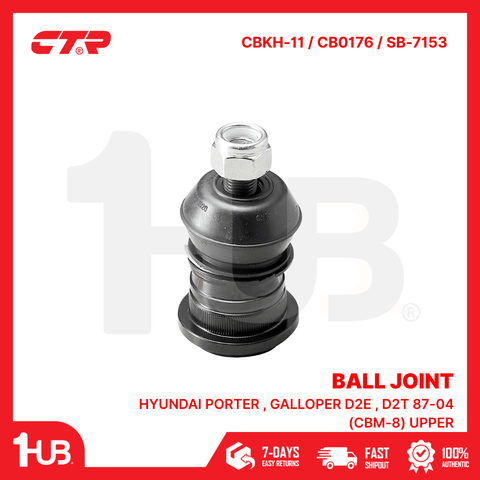 CTR BALL JOINT HYUNDAI PORTER , GALLOPER D2E , D2T 87-04 (CBM-8) UPPER 54417-44000 CBKH-11 / CB0176 / SB-7153 ( 1 PC )