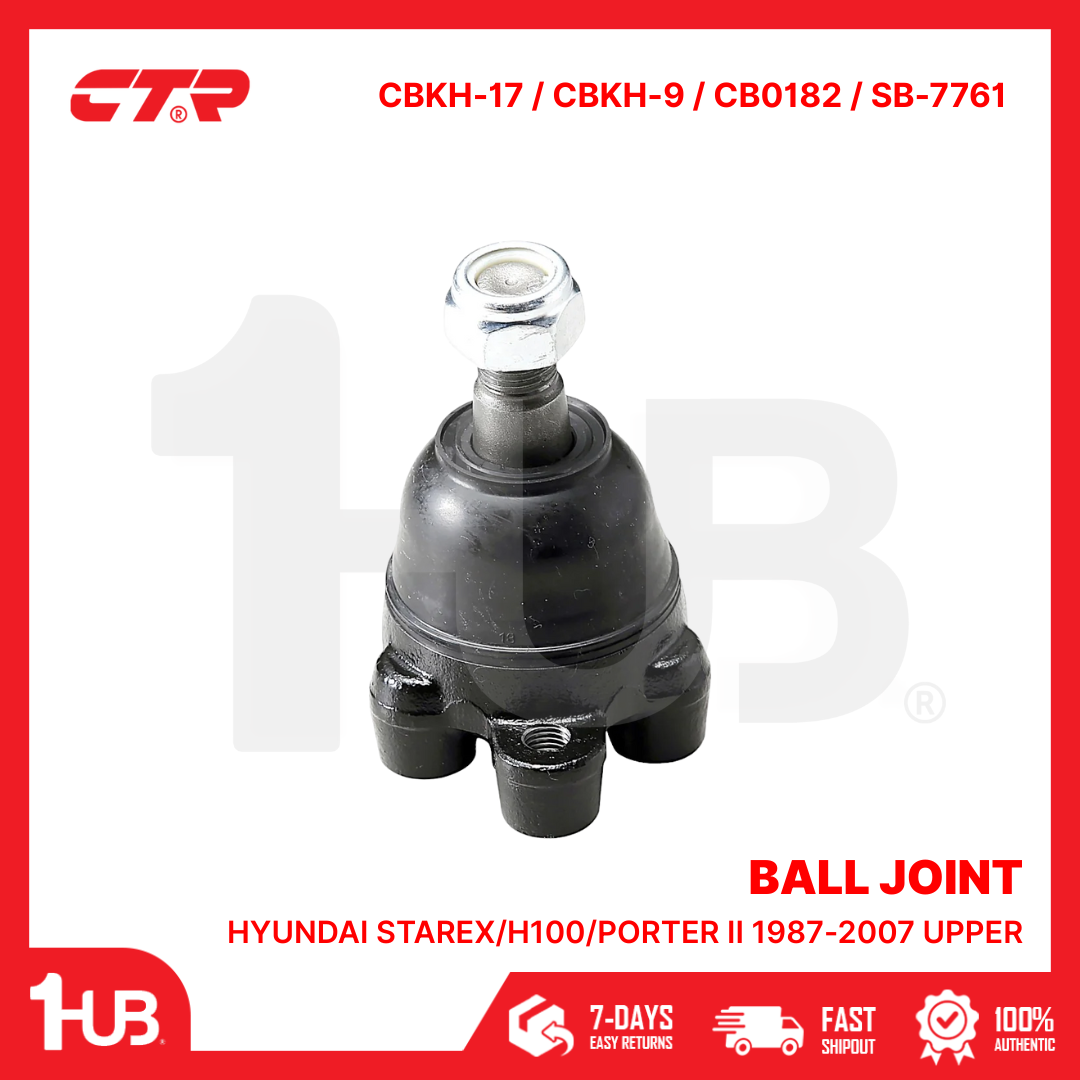 CTR BALL JOINT HYUNDAI Hyundai Starex/H100/Porter II 1987-2007 Upper 54417-43000 CBKH-17 / CBKH-9 / CB0182 / SB-7761 ( 1 PC )