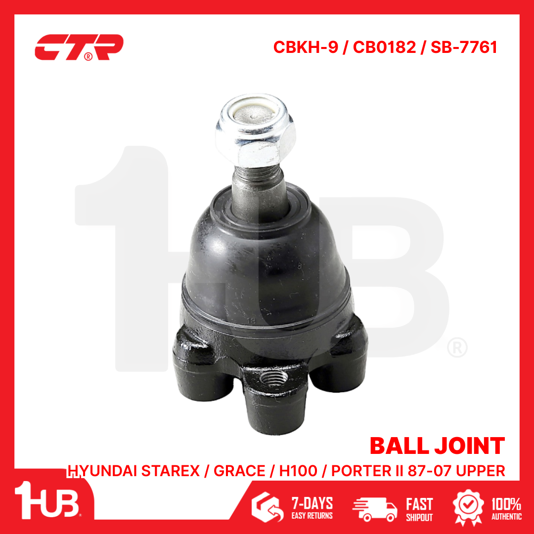 CTR BALL JOINT HYUNDAI STAREX / GRACE / H100 / PORTER II 87-07 UPPER 54417-43000 / 54417-4AA00 CBKH-9 / CB0182 / SB-7761 ( 1 PC )