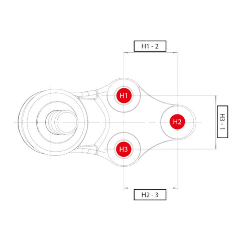 CTR Ball Joint CBM-34 / CB0255 / SB-7845