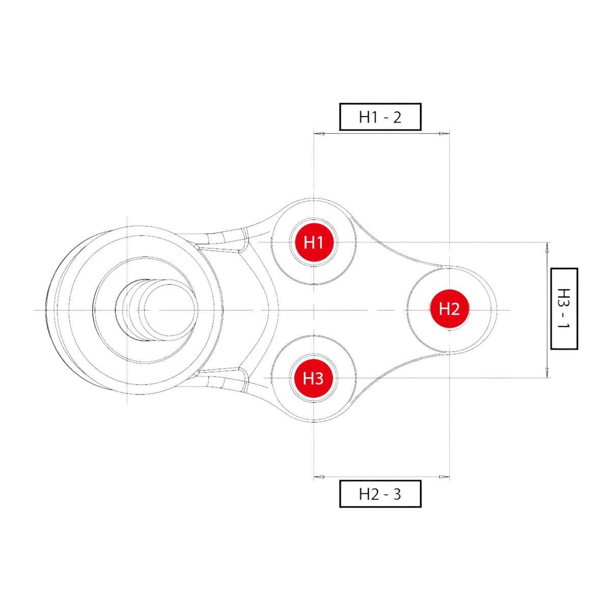 CTR Ball Joint CBM-4 / CB0251 / SB-7152