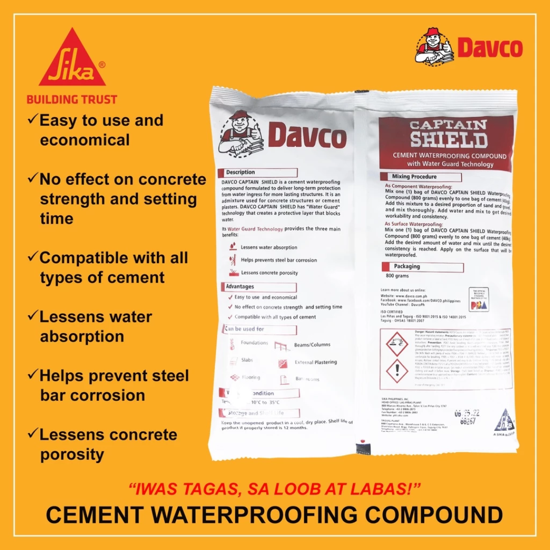 SIKA DAVCO CAPTAIN SHIELD ( 800G )