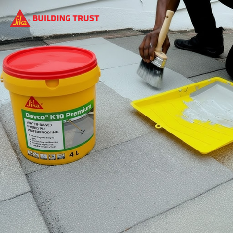 SIKA DAVCO K10 PREMIUM - WATER BASED HYBRID PU WATERPROOFING ( 4L )