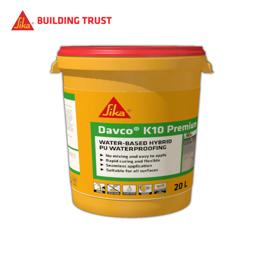 SIKA DAVCO K10 PREMIUM - WATER BASED HYBRID PU WATERPROOFING ( 20L )