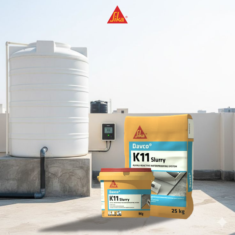 SIKA DAVCO K11 SLURRY - ALKALI-REACTIVE WATERPROOFING SYSTEM ( 34KG )