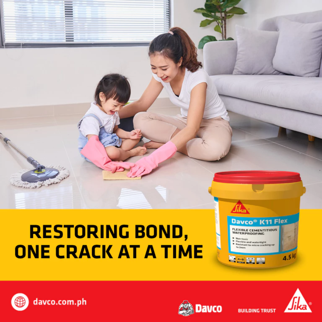 SIKA DAVCO K11 FLEX - FLEXIBLE CEMENTITIOUS WATERPROOFING ( 4.5KG )