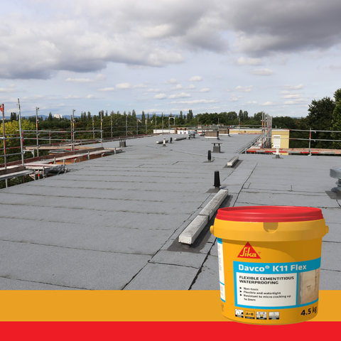 SIKA DAVCO K11 FLEX - FLEXIBLE CEMENTITIOUS WATERPROOFING ( 4.5KG )