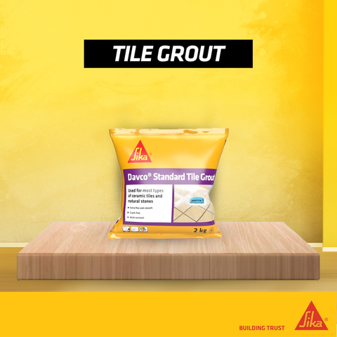 SIKA DAVCO STANDARD TILE GROUT 1 PACK ( 2KG )