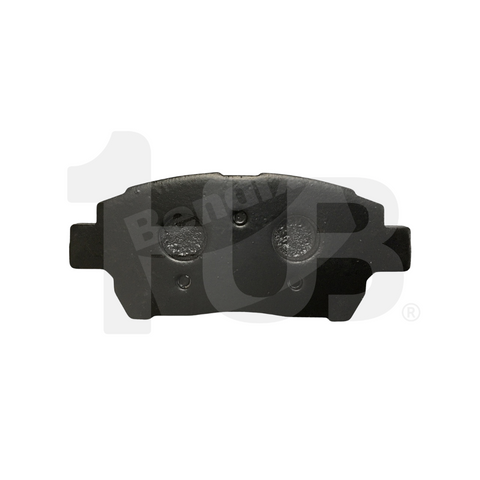 Brake pad with Brembo branding on a white background