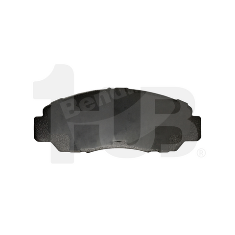 Brake pad on a white background with Bendix branding.