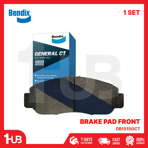BENDIX BRAKE PAD HONDA ACCORD 2.4 , 3.0 V6 2008-13 FRONT DB1515GCT ( 1 SET )