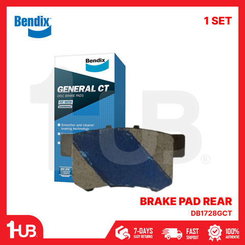 BENDIX BRAKE PAD HONDA CR-V 2007-17 / ODYSSEY 2014-20 REAR DB1728GCT ( 1 SET )