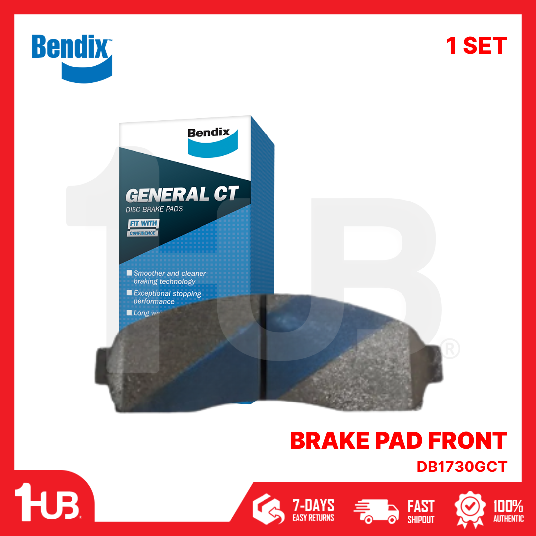 BENDIX BRAKE PAD -D833 FORD EXPLORER SPORT TRAC 2000-05 FRONT DB1730GCT ( 1 SET )