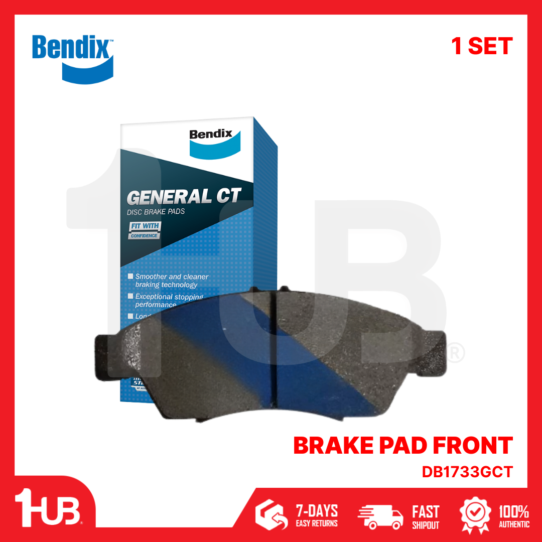 BENDIX BRAKE PAD SUZUKI LIANA 2002-07 FRONT DB1733GCT ( 1 SET )