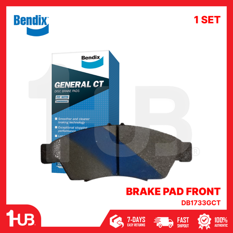 BENDIX BRAKE PAD SUZUKI LIANA 2002-07 FRONT DB1733GCT ( 1 SET )