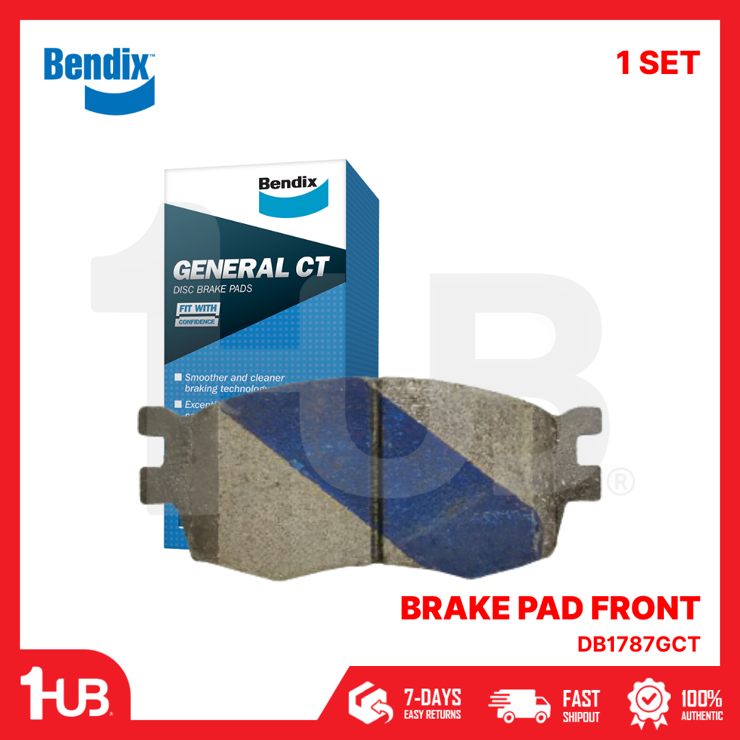 BENDIX BRAKE PAD KIA RIO 2006-11 FRONT DB1787GCT ( 1 SET )