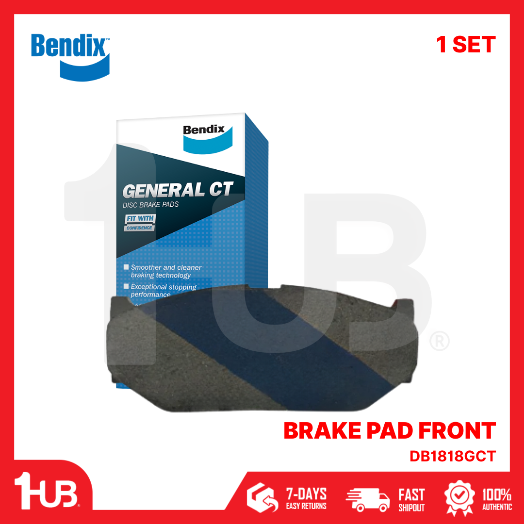 BENDIX BRAKE PAD SUZUKI SWIFT 2005-18 / CIAZ 2016-21 FRONT DB1818GCT ( 1 SET )