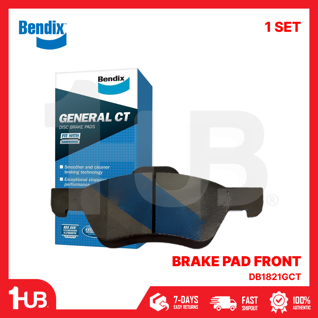 BENDIX BRAKE PAD FORD ESCAPE 08-ON FRONT DB1821GCT ( 1 SET )