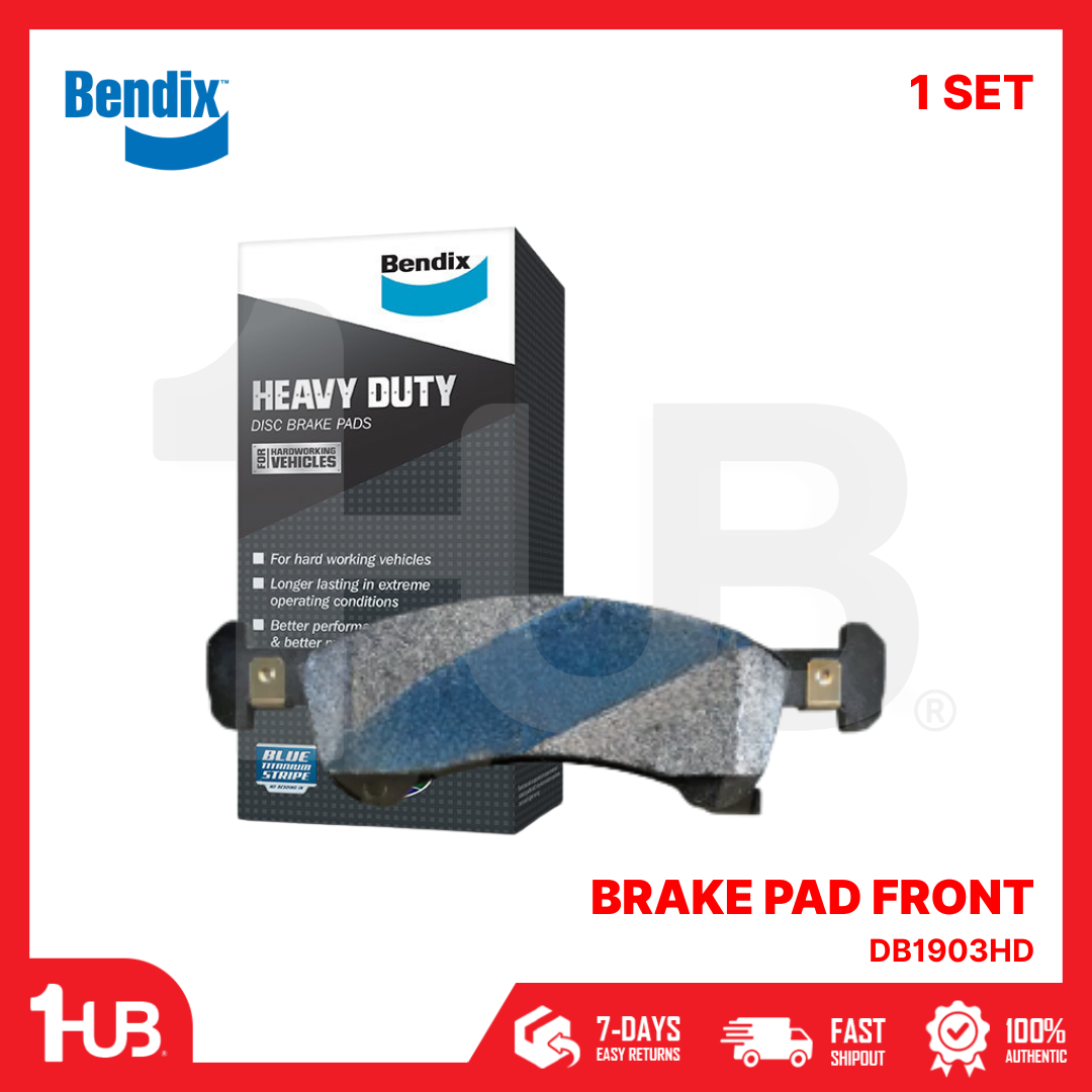 BENDIX BRAKE PAD FORD EXPEDITION 2003-08 FRONT DB1903HD ( 1 SET )