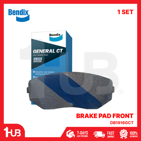 BENDIX BRAKE PAD MAZDA CX-7 , CX-9 2008-21 FRONT DB1916GCT ( 1 SET )