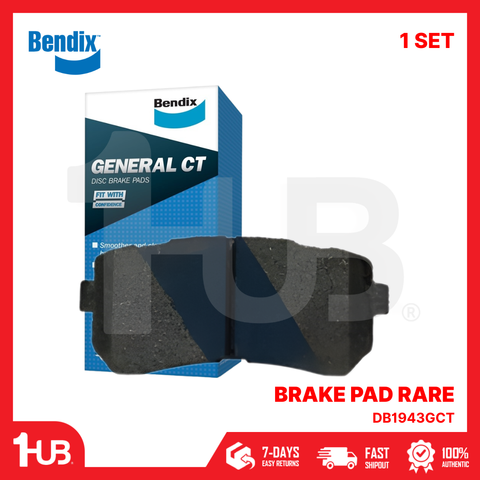 BENDIX BRAKE PAD HYUNDAI TUCSON , I30 , SPORTAGE 2009-15, SONATA , VERACRUZ 2010-15 RARE DB1943GCT ( 1 SET )