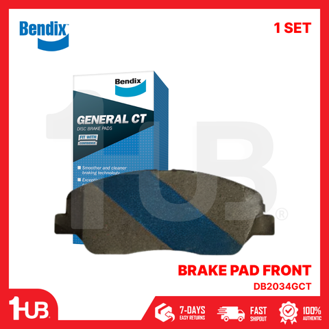 BENDIX BRAKE PAD HYUNDAI SANTA FE 2006-15 / KIA SORENTO 2010-15 FRONT DB2034GCT ( 1 SET )
