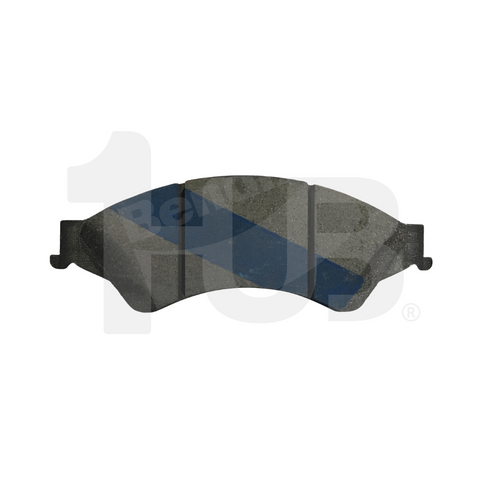 Brake pad on a white background