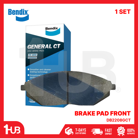 BENDIX BRAKE PAD CHEVROLET SPARK 2010-16 FRONT DB2208GCT ( 1 SET )