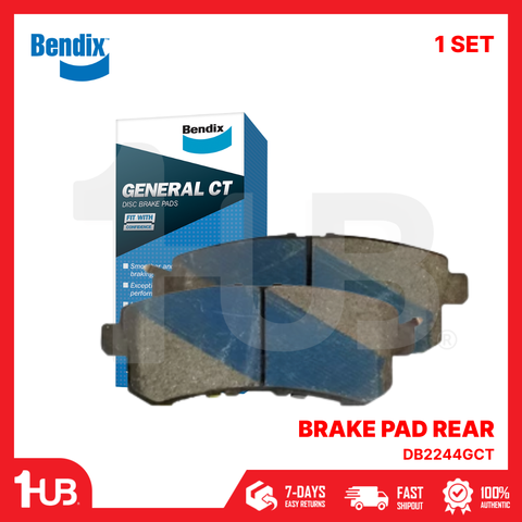 BENDIX BRAKE PAD NISSAN PATROL ROYALE 2010-14 RR DB2244GCT ( 1 SET )
