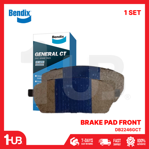 BENDIX BRAKE PAD SUZUKI SUPER CARRY VAN 1991-94 FRONT DB2246GCT / AN305 ( 1 SET )