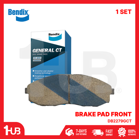 BENDIX BRAKE PAD HYUNDAI STAREX 1997-03 FRONT DB2279GCT -3310 ( 1 SET )