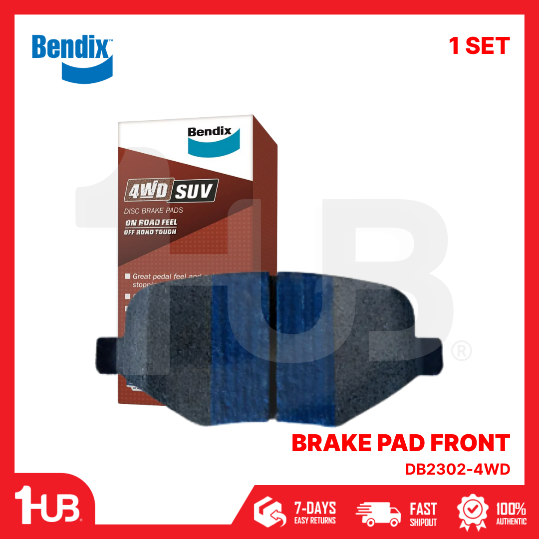 BENDIX BRAKE PAD FORD EXPLORER 2013-19 REAR DB2302-4WD ( 1 SET )