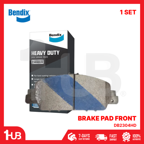 BENDIX BRAKE PAD HONDA ACCORD , HR-V 2014-19 FRONT DB2304HD ( 1 SET )