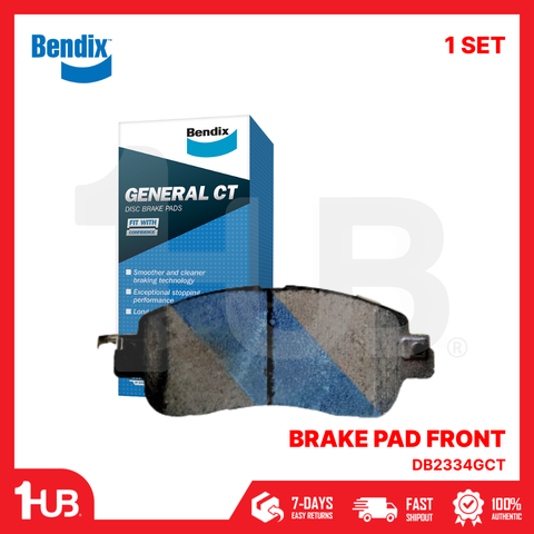BENDIX BRAKE PAD MAZDA 2 SKYACTIV 2015-19 FRONT DB2334GCT ( 1 SET )