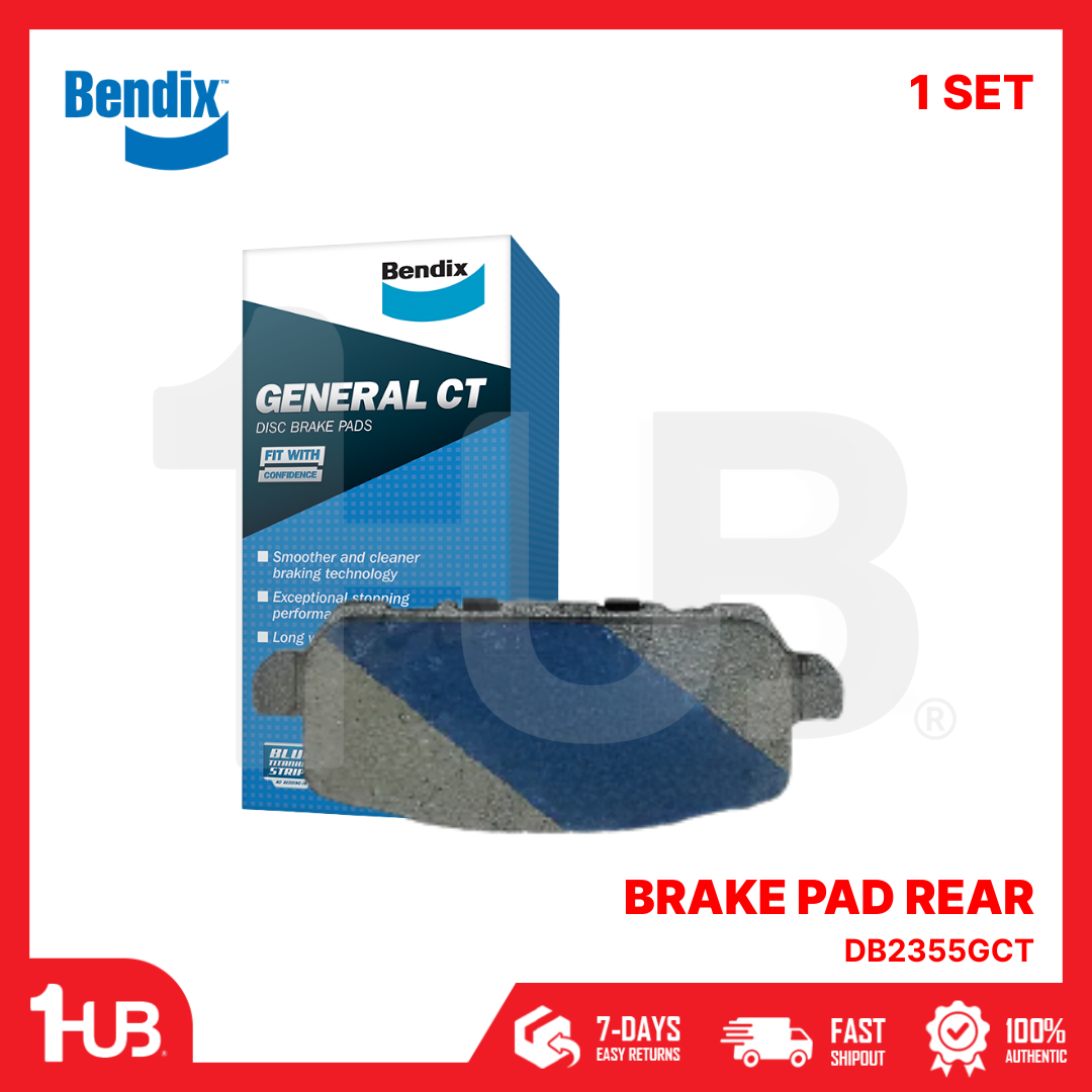 BENDIX BRAKE PAD HONDA HR-V 2014-21 REAR DB2355GCT ( 1 SET )