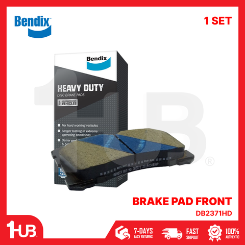 BENDIX BRAKE PAD LEXUS LS460 FRONT DB2371HD ( 1 SET )
