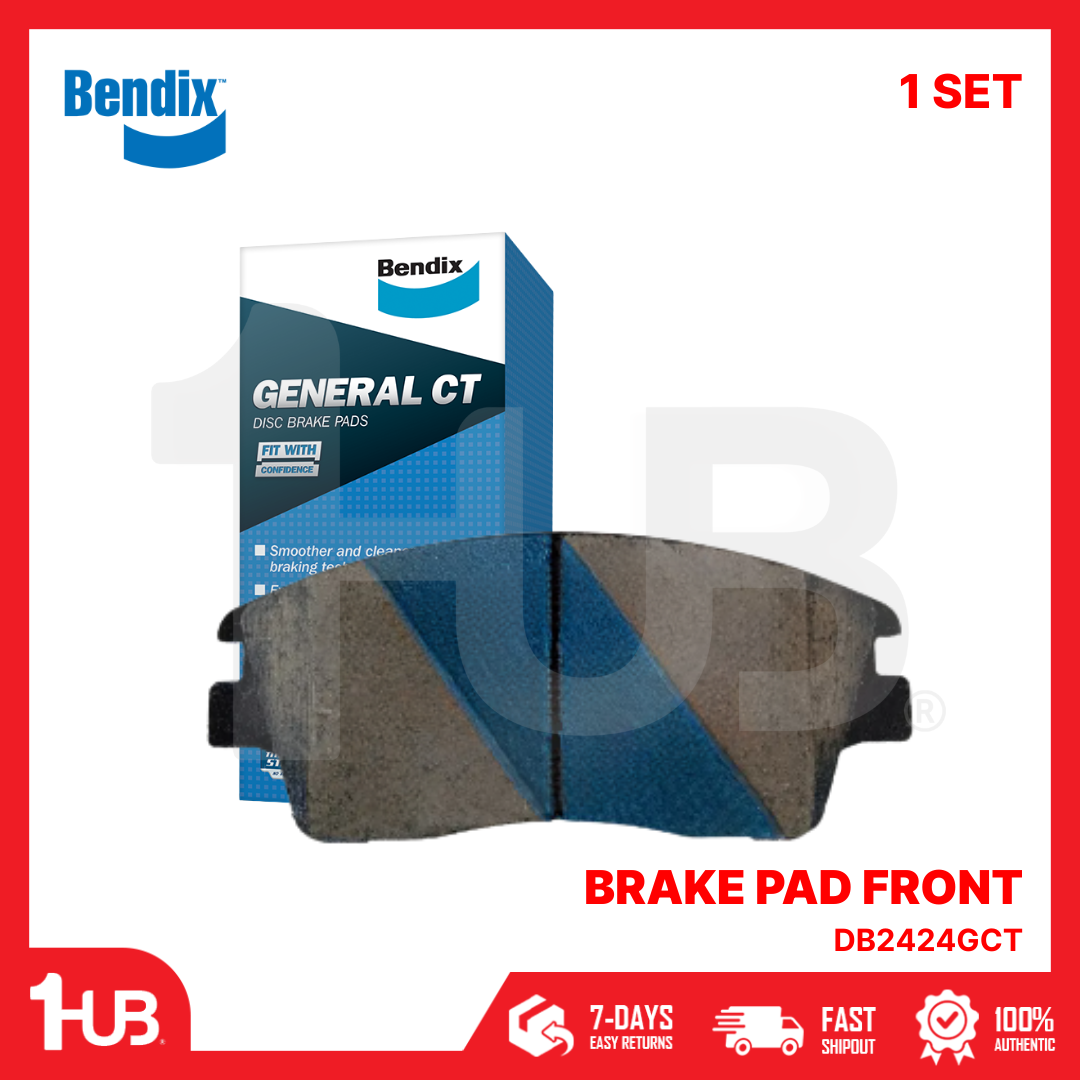 BENDIX BRAKE PAD HYUNDAI TUCSON 2016-21 FRONT DB2424GCT ( 1 SET )