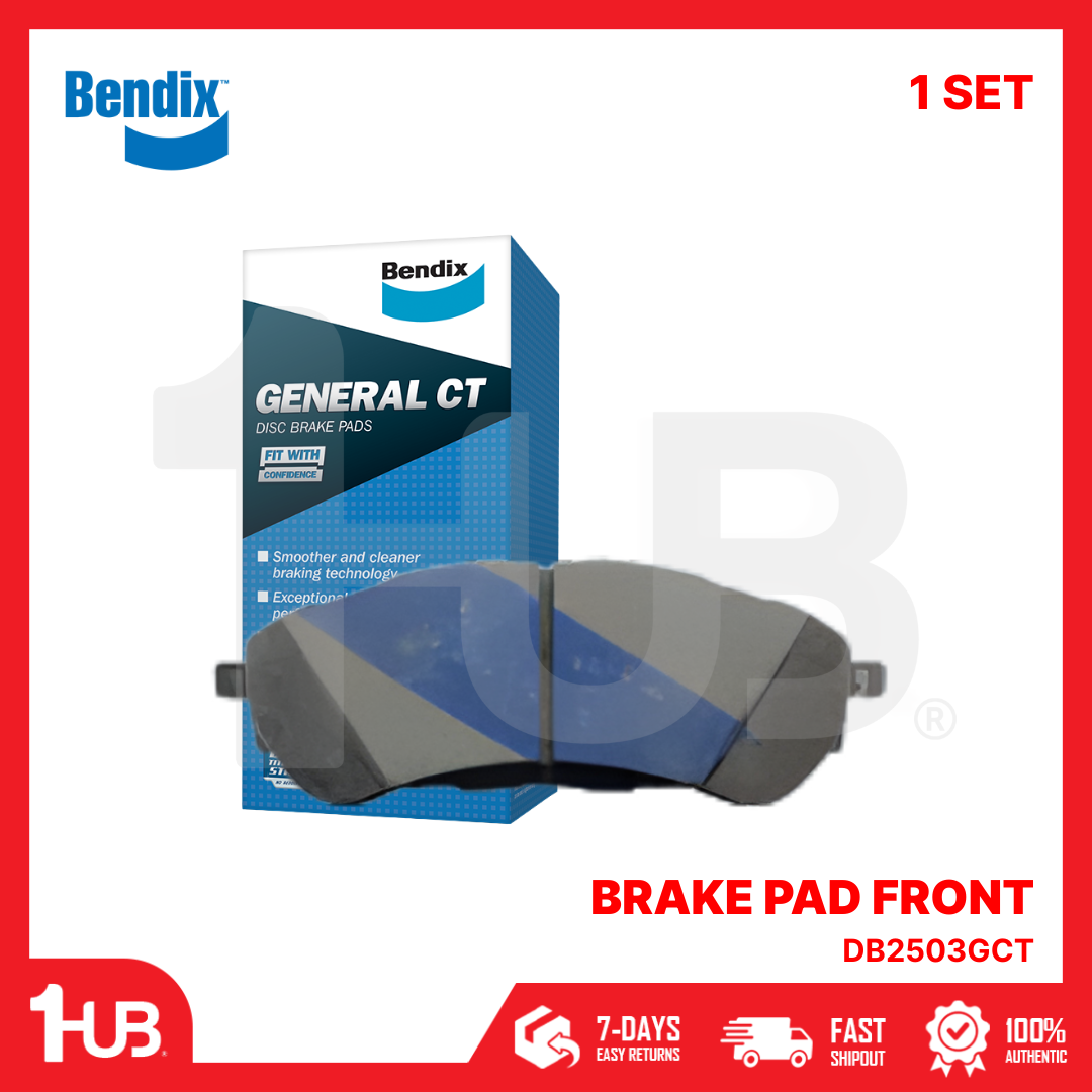 BENDIX BRAKE PAD FORD RANGER RAPTOR 2019-22 REAR DB2503GCT ( 1 SET )
